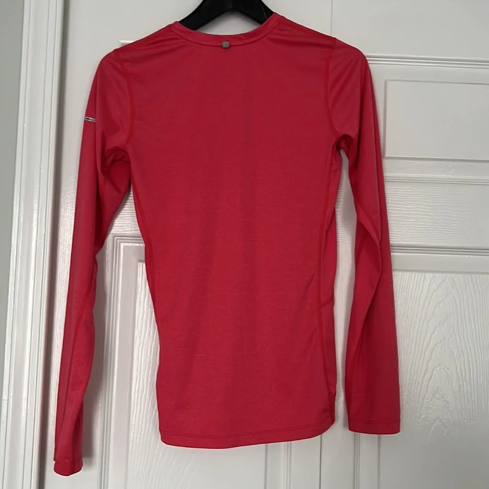Nike Dri Fit Pink Long Sleeve Running Training Top XS